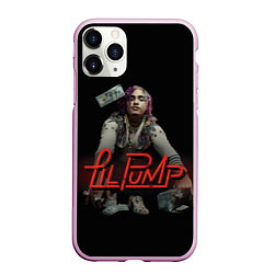 Чехол iPhone 11 Pro матовый Lil Pump, цвет: 3D-розовый
