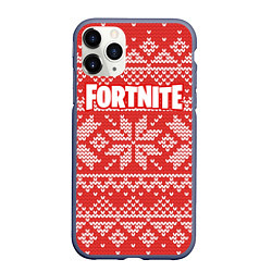 Чехол iPhone 11 Pro матовый Fortnite New Year