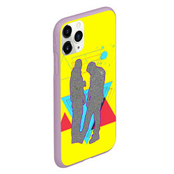 Чехол iPhone 11 Pro матовый HammAli & Navai: Yellow Style, цвет: 3D-сиреневый — фото 2