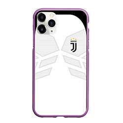 Чехол iPhone 11 Pro матовый JUVENTUS SPORT, цвет: 3D-фиолетовый