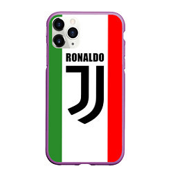 Чехол iPhone 11 Pro матовый Ronaldo Juve Italy