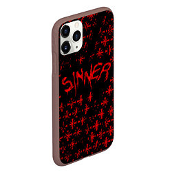 Чехол iPhone 11 Pro матовый Far Cry 5: Sinner, цвет: 3D-коричневый — фото 2