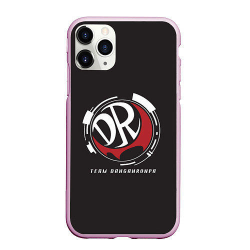 Чехол iPhone 11 Pro матовый TEAM DANGANRONPA / 3D-Розовый – фото 1