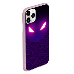 Чехол iPhone 11 Pro матовый Fortnite: Raven Eyes, цвет: 3D-розовый — фото 2
