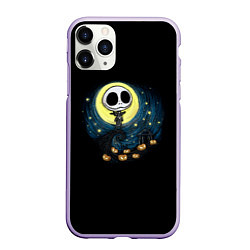 Чехол iPhone 11 Pro матовый The Nightmare Before Christmas