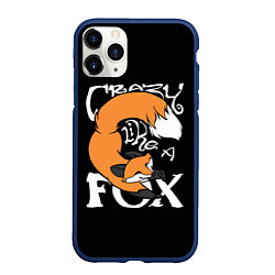 Чехол iPhone 11 Pro матовый Crazy Like a Fox