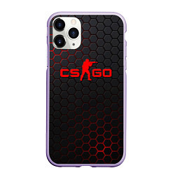 Чехол iPhone 11 Pro матовый CS:GO Grey Carbon