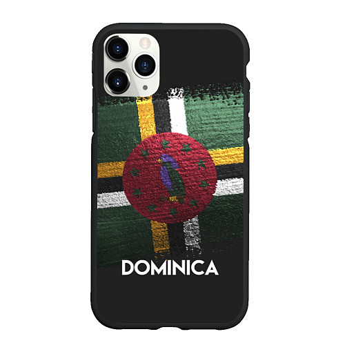 Чехол iPhone 11 Pro матовый Dominica Style / 3D-Черный – фото 1