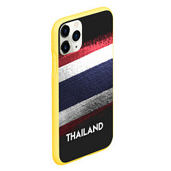 Чехол iPhone 11 Pro матовый Thailand Style, цвет: 3D-желтый — фото 2