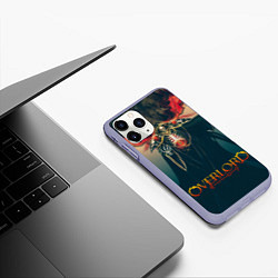 Чехол iPhone 11 Pro матовый Momonga Overlord, цвет: 3D-светло-сиреневый — фото 2