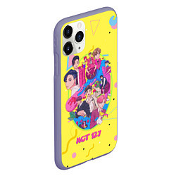 Чехол iPhone 11 Pro матовый NCT 127 Stores, цвет: 3D-серый — фото 2