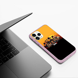 Чехол iPhone 11 Pro матовый RDR 2: Team, цвет: 3D-розовый — фото 2