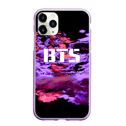 Чехол iPhone 11 Pro матовый BTS: Black & Pink