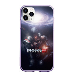 Чехол iPhone 11 Pro матовый Mass Effect 3