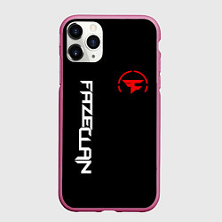 Чехол iPhone 11 Pro матовый FaZe Clan: E-Sports, цвет: 3D-малиновый