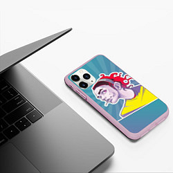 Чехол iPhone 11 Pro матовый GONE Fludd, цвет: 3D-розовый — фото 2