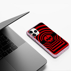 Чехол iPhone 11 Pro матовый TOP: Hypnotize, цвет: 3D-розовый — фото 2