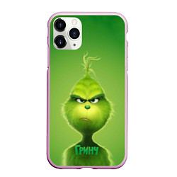 Чехол iPhone 11 Pro матовый Гринч