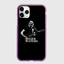 Чехол iPhone 11 Pro матовый Roger Waters, цвет: 3D-фиолетовый