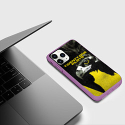 Чехол iPhone 11 Pro матовый TOP: Trench, цвет: 3D-фиолетовый — фото 2