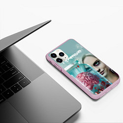 Чехол iPhone 11 Pro матовый I-ZOMBIE large, цвет: 3D-розовый — фото 2