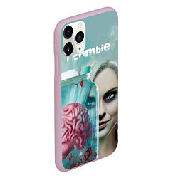 Чехол iPhone 11 Pro матовый I-ZOMBIE large, цвет: 3D-розовый — фото 2