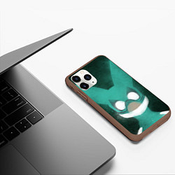 Чехол iPhone 11 Pro матовый Izuku Midoriya, цвет: 3D-коричневый — фото 2