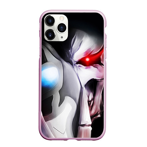 Чехол iPhone 11 Pro матовый Overlord - Ainz Ooal Gown / 3D-Розовый – фото 1