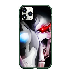 Чехол iPhone 11 Pro матовый Overlord - Ainz Ooal Gown, цвет: 3D-темно-зеленый