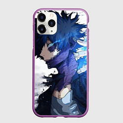 Чехол iPhone 11 Pro матовый Академия героев - Даби, цвет: 3D-фиолетовый