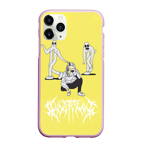 Чехол iPhone 11 Pro матовый Ghostemane Mercury / 3D-Розовый – фото 1