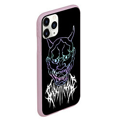 Чехол iPhone 11 Pro матовый Ghostemane, цвет: 3D-розовый — фото 2