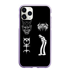 Чехол iPhone 11 Pro матовый Ghostemane: Mercury Sign