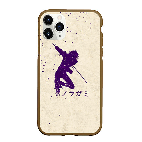 Чехол iPhone 11 Pro матовый Бездомный Бог / 3D-Коричневый – фото 1