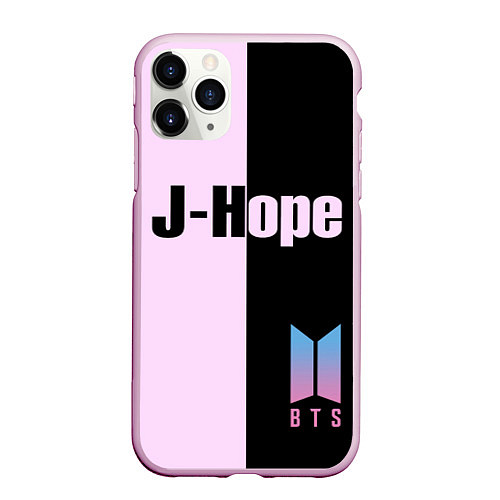 Чехол iPhone 11 Pro матовый BTS J-hope / 3D-Розовый – фото 1