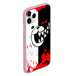 Чехол iPhone 11 Pro матовый MONOKUMA Blood, цвет: 3D-розовый — фото 2