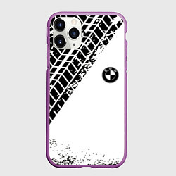 Чехол iPhone 11 Pro матовый BMW, цвет: 3D-фиолетовый