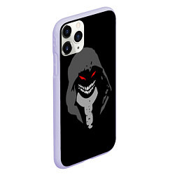 Чехол iPhone 11 Pro матовый Disturbed, цвет: 3D-светло-сиреневый — фото 2