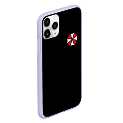 Чехол iPhone 11 Pro матовый UMBRELLA CORP, цвет: 3D-светло-сиреневый — фото 2