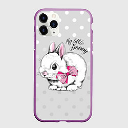 Чехол iPhone 11 Pro матовый Мой маленький зайчик