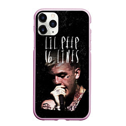 Чехол iPhone 11 Pro матовый Lil Peep: 16 Lines