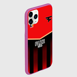 Чехол iPhone 11 Pro матовый Cs:go - Faze The Form 2022, цвет: 3D-фиолетовый — фото 2