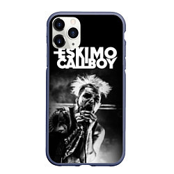 Чехол iPhone 11 Pro матовый Eskimo Callboy, цвет: 3D-серый