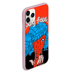 Чехол iPhone 11 Pro матовый Sally Face: Bloody Horror, цвет: 3D-розовый — фото 2