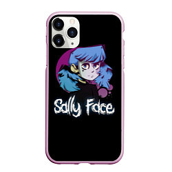 Чехол iPhone 11 Pro матовый Sally Face: Dead Smile, цвет: 3D-розовый