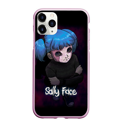 Чехол iPhone 11 Pro матовый Sally Face: Lonely / 3D-Розовый – фото 1