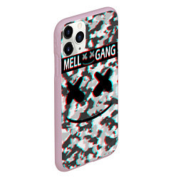 Чехол iPhone 11 Pro матовый Mell x Gang, цвет: 3D-розовый — фото 2