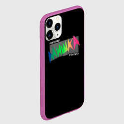 Чехол iPhone 11 Pro матовый Mishka NYC x Tessa Violet, цвет: 3D-фиолетовый — фото 2
