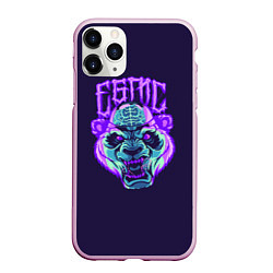 Чехол iPhone 11 Pro матовый Evil Panda