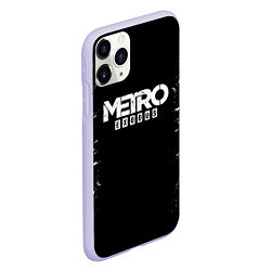 Чехол iPhone 11 Pro матовый METRO EXODUS, цвет: 3D-светло-сиреневый — фото 2